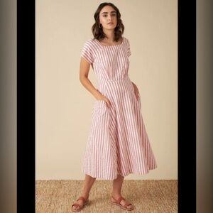 Emily and Fin Striped Dress with Pockets